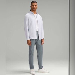 NWT Lululemon ABC Slim-Fit Trouser Stretch Cotton VersaTwill Belgian Blue 38